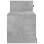 vidaXL Scarpiera Grigio Cemento 100x42x60 cm in Legno Multistrato vidaXL Scarpiera Grigio Cemento 100x42x60 cm in Legno Multistrato
