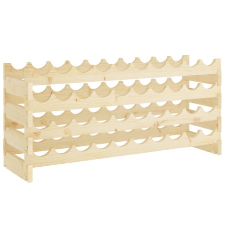 vidaXL Portavini 101x29x46 cm in Legno Massello di Pino