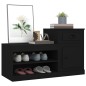 vidaXL Scarpiera Nera 100x42x60 cm in Legno Multistrato vidaXL Scarpiera Nera 100x42x60 cm in Legno Multistrato