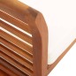 vidaXL Set da Pranzo da Giardino 5 pz con Cuscini Massello di Acacia vidaXL Set da Pranzo da Giardino 5 pz con Cuscini Massello di Acacia