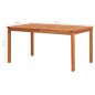 vidaXL Set da Pranzo da Giardino 5 pz con Cuscini Massello di Acacia vidaXL Set da Pranzo da Giardino 5 pz con Cuscini Massello di Acacia