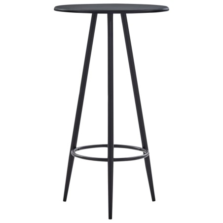 vidaXL Set da Bar 5 pz in Plastica Grigio