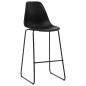 vidaXL Set da Bar 5 pz in Plastica Nero vidaXL Set da Bar 5 pz in Plastica Nero