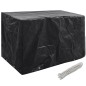 vidaXL Coperture Arredi Giardino 2 pz 8 Occhielli 140x70x90 cm vidaXL Coperture Arredi Giardino 2 pz 8 Occhielli 140x70x90 cm