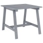 vidaXL Set Pranzo da Giardino 5 pz in Legno Massello di Acacia Grigio