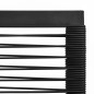 vidaXL Set da Pranzo da Giardino 7 pz in Rattan PVC Nero vidaXL Set da Pranzo da Giardino 7 pz in Rattan PVC Nero