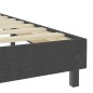 vidaXL Letto a Molle Grigio Scuro in Tessuto 200x200 cm vidaXL Letto a Molle Grigio Scuro in Tessuto 200x200 cm