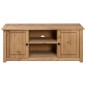 Moble TV 120x40x50 cm in Legno Massello di Pino Panama Range Moble TV 120x40x50 cm in Legno Massello di Pino Panama Range