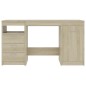 vidaXL Scrivania Rovere Sonoma 140x50x76 cm in Truciolato vidaXL Scrivania Rovere Sonoma 140x50x76 cm in Truciolato