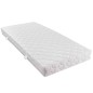 vidaXL Letto con Materasso Rosa Velluto 160x200 cm vidaXL Letto con Materasso Rosa Velluto 160x200 cm