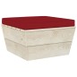vidaXL Set Divani da Giardino su Pallet 6 pz con Cuscini Legno Abete vidaXL Set Divani da Giardino su Pallet 6 pz con Cuscini Legno Abete