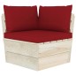 vidaXL Set Divani da Giardino su Pallet 6 pz con Cuscini Legno Abete vidaXL Set Divani da Giardino su Pallet 6 pz con Cuscini Legno Abete