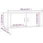 Set di Mobili Porta TV 2 pz Bianco in Legno Multistrato Set di Mobili Porta TV 2 pz Bianco in Legno Multistrato