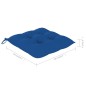 vidaXL Sedie da Pranzo da Giardino con Cuscini 2 pz Massello di Acacia vidaXL Sedie da Pranzo da Giardino con Cuscini 2 pz Massello di Acacia