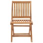 vidaXL Set da Pranzo da Giardino 7 pz in Legno Massello di Teak vidaXL Set da Pranzo da Giardino 7 pz in Legno Massello di Teak