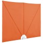 Tenda Laterale per Terrazza Pieghevole Terracotta 400x200 cm Tenda Laterale per Terrazza Pieghevole Terracotta 400x200 cm