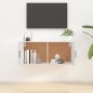 Mobile Porta TV a Parete Bianco 100x34,5x40 cm Mobile Porta TV a Parete Bianco 100x34,5x40 cm