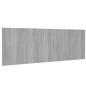 Testiera Letto Grigio Sonoma 240x1,5x80 cm Legno Ingegnerizzato Testiera Letto Grigio Sonoma 240x1,5x80 cm Legno Ingegnerizzato