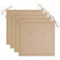 vidaXL Sedie da Pranzo da Esterni con Cuscini 3 pz Massello di Acacia vidaXL Sedie da Pranzo da Esterni con Cuscini 3 pz Massello di Acacia