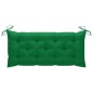 vidaXL Panca da Giardino con Cuscino 120 cm in Bambù vidaXL Panca da Giardino con Cuscino 120 cm in Bambù