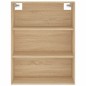 vidaXL Credenza Rovere Sonoma 69,5x34x180 cm in Legno Multistrato