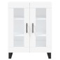vidaXL Credenza Bianca 69,5x34x180 cm in Legno Multistrato vidaXL Credenza Bianca 69,5x34x180 cm in Legno Multistrato