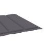 vidaXL Lettino da Giardino con Tavolino Cuscino Legno Pino Impregnato vidaXL Lettino da Giardino con Tavolino Cuscino Legno Pino Impregnato