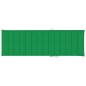vidaXL Lettino da Giardino con Cuscino Verde Legno Pino Impregnato vidaXL Lettino da Giardino con Cuscino Verde Legno Pino Impregnato