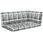 vidaXL Set Divani in Pallet con Cuscini 4 pz in Pino Impregnato Miele vidaXL Set Divani in Pallet con Cuscini 4 pz in Pino Impregnato Miele