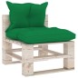 vidaXL Set Salotto Giardino su Pallet Cuscini 6 pz in Legno di Pino vidaXL Set Salotto Giardino su Pallet Cuscini 6 pz in Legno di Pino