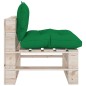 vidaXL Set Salotto Giardino su Pallet Cuscini 6 pz in Legno di Pino vidaXL Set Salotto Giardino su Pallet Cuscini 6 pz in Legno di Pino
