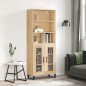 vidaXL Credenza Rovere Sonoma 69,5x34x180 cm in Legno Multistrato vidaXL Credenza Rovere Sonoma 69,5x34x180 cm in Legno Multistrato