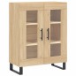 vidaXL Credenza Rovere Sonoma 69,5x34x180 cm in Legno Multistrato vidaXL Credenza Rovere Sonoma 69,5x34x180 cm in Legno Multistrato