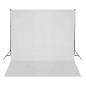vidaXL Kit Studio Fotografico con Luci Ombrelli Fondale e Riflettore vidaXL Kit Studio Fotografico con Luci Ombrelli Fondale e Riflettore