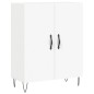 vidaXL Credenza Bianca 69,5x34x180 cm in Legno Multistrato vidaXL Credenza Bianca 69,5x34x180 cm in Legno Multistrato