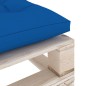 vidaXL Set Salotto Giardino su Pallet Cuscini 6 pz in Legno di Pino vidaXL Set Salotto Giardino su Pallet Cuscini 6 pz in Legno di Pino