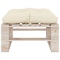 vidaXL Set Salotto Giardino Pallet Cuscini 4 pz Legno Pino Impregnato
