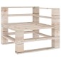 vidaXL Set Salotto Giardino in Pallet 5 pz in Legno di Pino vidaXL Set Salotto Giardino in Pallet 5 pz in Legno di Pino