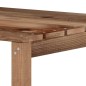 vidaXL Divano da Giardino Pallet 3Posti con Cuscini Neri Legno di Pino vidaXL Divano da Giardino Pallet 3Posti con Cuscini Neri Legno di Pino
