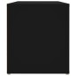 Mobile Porta TV Nero 100x31,5x35 cm in Legno Multistrato Mobile Porta TV Nero 100x31,5x35 cm in Legno Multistrato