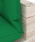 vidaXL Salotto da Giardino su Pallet 8 pz con Cuscini in Legno di Pino vidaXL Salotto da Giardino su Pallet 8 pz con Cuscini in Legno di Pino