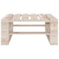 vidaXL Salotto da Giardino in Pallet 9 pz e Cuscini in Legno di Pino vidaXL Salotto da Giardino in Pallet 9 pz e Cuscini in Legno di Pino