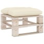 vidaXL Salotto da Giardino su Pallet 8 pz con Cuscini in Legno di Pino vidaXL Salotto da Giardino su Pallet 8 pz con Cuscini in Legno di Pino