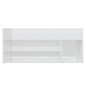 vidaXL Panca Portascarpe Bianco Lucido 105x30x45 cm in Truciolato vidaXL Panca Portascarpe Bianco Lucido 105x30x45 cm in Truciolato