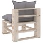 vidaXL Set Salotto Giardino su Pallet Cuscini 6 pz in Legno di Pino vidaXL Set Salotto Giardino su Pallet Cuscini 6 pz in Legno di Pino