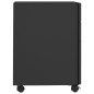 vidaXL Schedario Mobile Antracite 30x45x59 cm in Acciaio