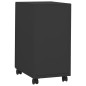 vidaXL Schedario Mobile Antracite 30x45x59 cm in Acciaio