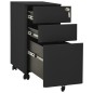 vidaXL Schedario Mobile Antracite 30x45x59 cm in Acciaio