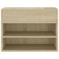 vidaXL Panca Portascarpe Rovere Sonoma 60x30x45 cm in Truciolato vidaXL Panca Portascarpe Rovere Sonoma 60x30x45 cm in Truciolato