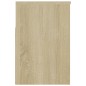 vidaXL Panca Portascarpe Rovere Sonoma 60x30x45 cm in Truciolato vidaXL Panca Portascarpe Rovere Sonoma 60x30x45 cm in Truciolato